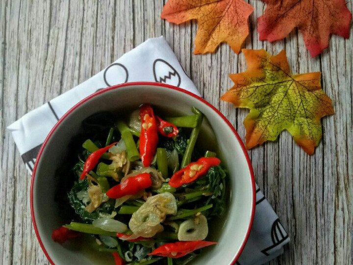 Resep Cah Kangkung Udang Rebon, Bisa Manjain Lidah