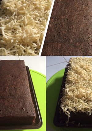 Foto resep Brownies kukus tabur keju