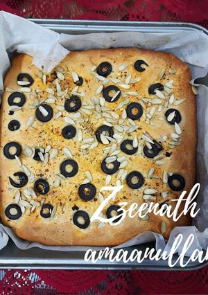 A picture of Focaccia Bread.
