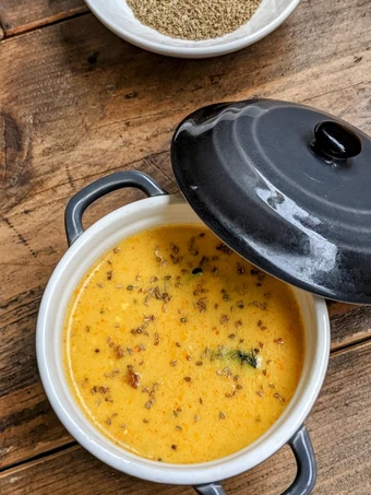 Recipe Ajwain Kadhi which Delicious