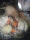 Slow Cooker - Sup Ayam + 3 sekawan tanpa tumis