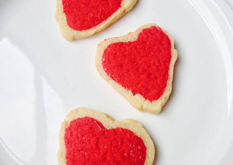 valentine heart cookies recipe main photo