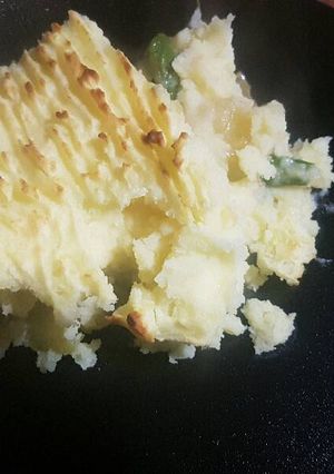 Una foto de Pastel de patatas y verduras