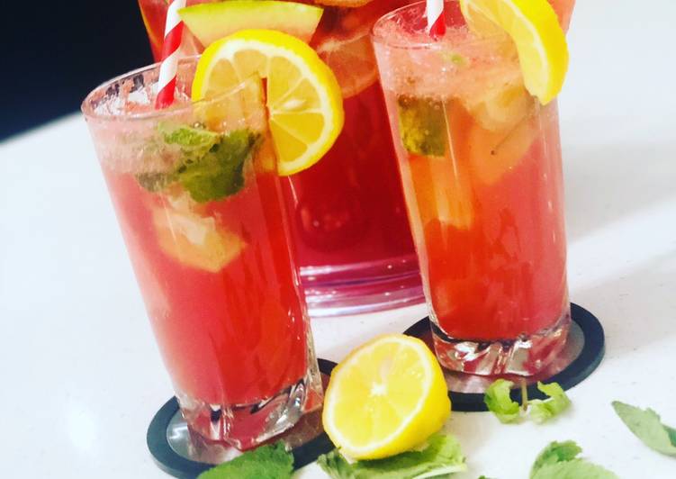 Easiest Way to Make Quick Watermelon Mojito 🍉🍉🍉