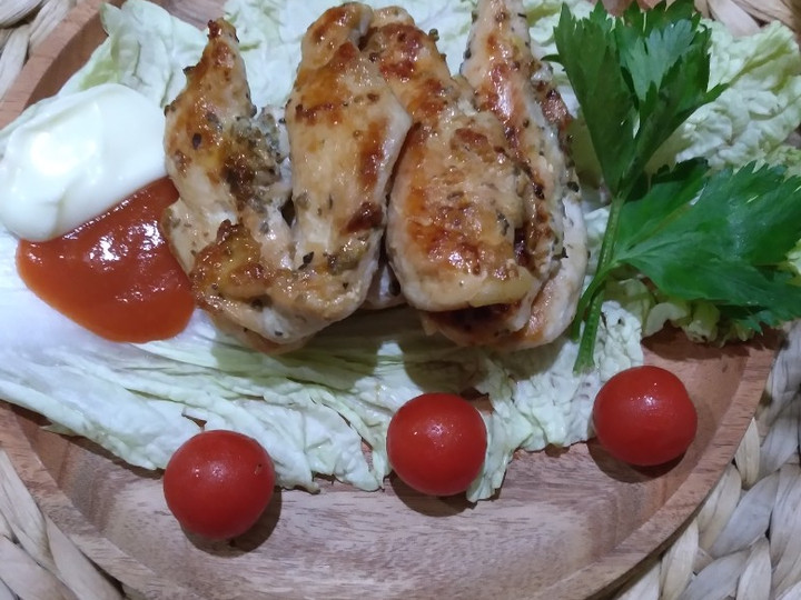 Resep Ayam panggang teplon bumbu oregano Anti Gagal