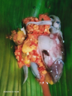 Foto resep Pepes cumi asam