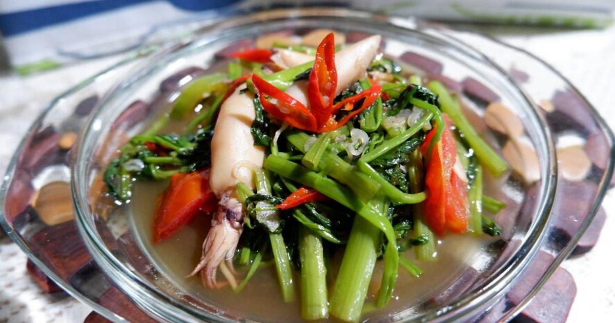  Resep  Tumis  Kangkung  Cumi  oleh Riani Nirmala Cookpad