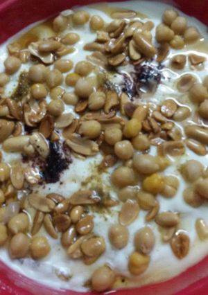 صورة لوصفة فتة الحمص او التسقية