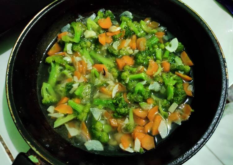 Resep Tumis Brokoli Wortel Gurih yang mudah
