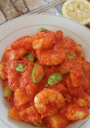 Foto resep Balado Udang Petai