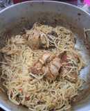 Tallarín de pollo