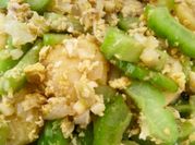 Gambar peria tumis