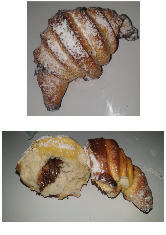 Una foto de 🥐Croissants de chocolate
