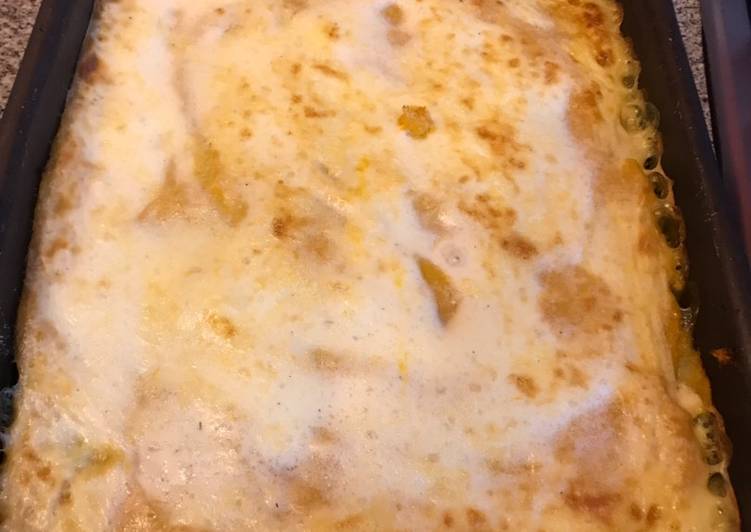 Pastel de acelga, papa y zapallo