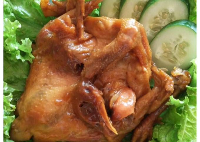 Resep Ayam Bacem Karamel Anti Gagal