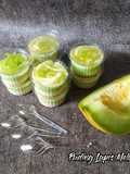 Puding Lapis Melon