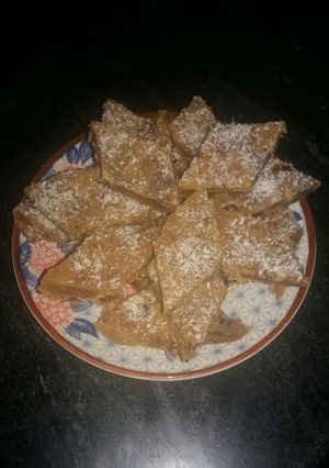 عکسی از دستور حلوای خرما
