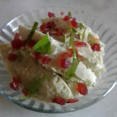 Paan ice cream A picture of Paan ice cream.