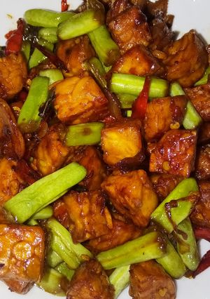 Foto resep Oseng tempe buncis