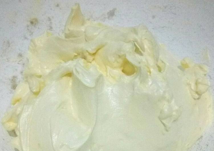 Resep Butter cream ekonomis Anti Gagal