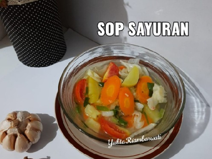 Langkah Mudah untuk Membuat 201. Sop Sayuran, Lezat Sekali