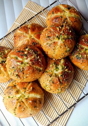 Foto resep 236. Korean Garlic Creamcheese Bread (Tanpa Ulen)