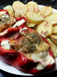 Una foto de Pimiento relleno fit