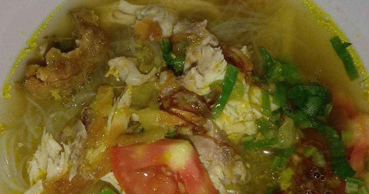 Resep Soto Ayam Kuah Kuning Oleh Zoetarilins Cookpad