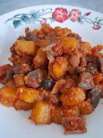 Langkah Gampang Membuat Resep Sambal goreng kentang ati ampela yang Lezat Anti Ribet, Lezat
