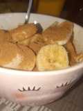 Bowl de Avena con frutas😋🍌🍎