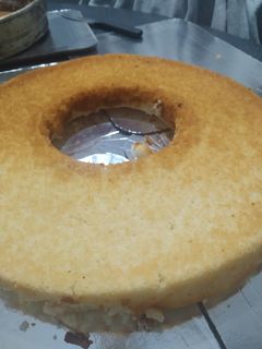 Una foto de Budín de limón vegano