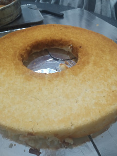 Una foto de Budín de limón vegano