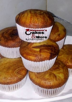 A picture of Marble Cupcakes recipe 1.