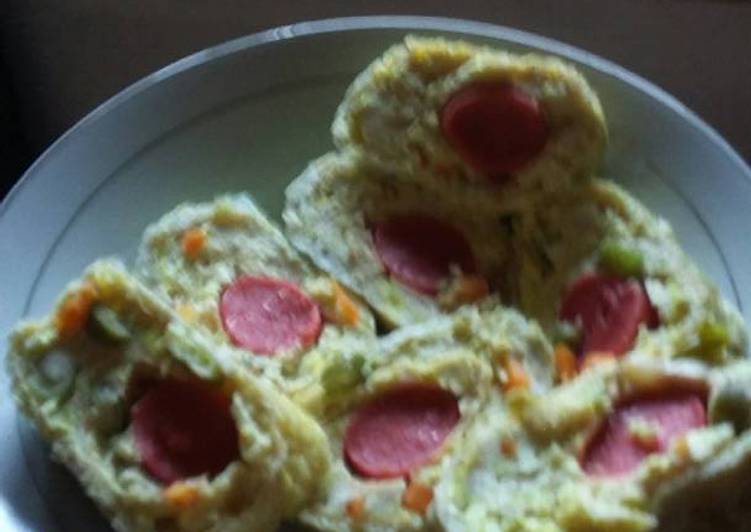 Rolande tahu telur sosis