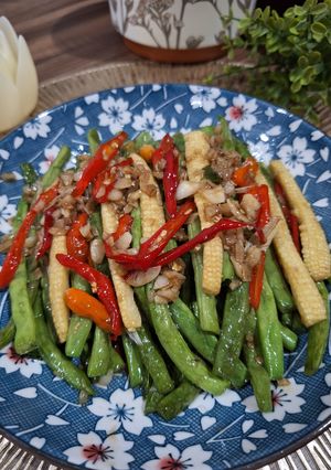 Foto resep BUNCIS BAWANG PUTIH ▪︎