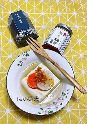 XO醬拌高湯豆腐 的食譜成品照片