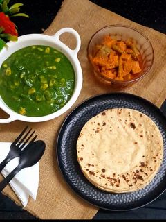 જૈન પાલક કોર્ન સબ્જી (Jain Palak Corn Sabji Recipe In Gujarati) રેસીપી મુખ્ય ફોટો