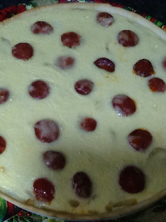 Una foto de Quiche de cebolla y chorizo