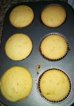 A picture of Vanilla cupcake.