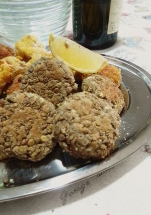 Foto di Burger di lenticchie