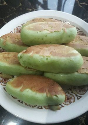 Foto resep Pukis pandan gurih