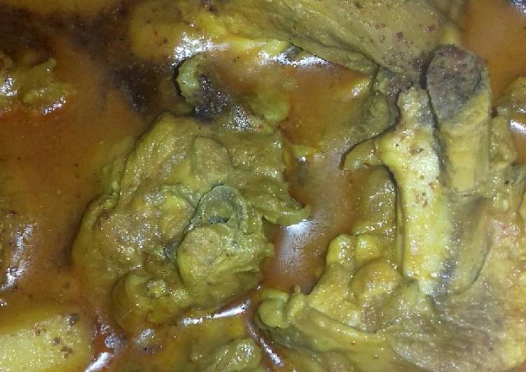 Tasty And Delicious of Bengali chicken curry