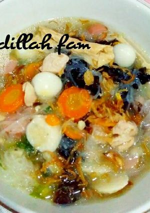 Foto resep Sup kimlo wangi rempah ala Abdillah fam