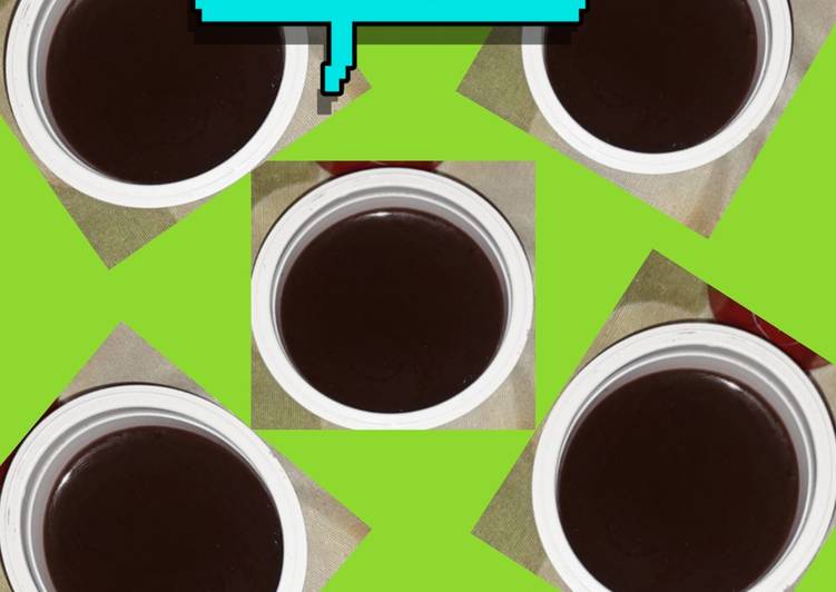 Resep Puding Energen Coklat Anti Gagal
