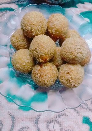 صورة لوصفة كرات البطاطا محشيه بالنقانق