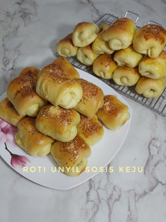 Foto resep Roti unyil sosis keju