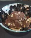 Helado proteico de chocolate y canela