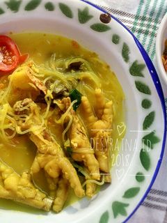 Foto resep Soto Ceker bening (tanpa santan)