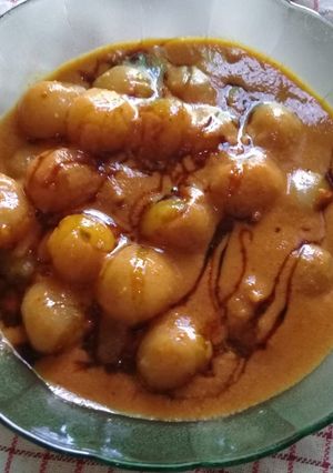 Foto resep Cilok kuah kacang
