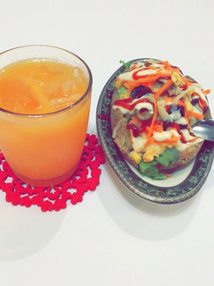 صورة لوصفة بطاطا تركية (kumpir)